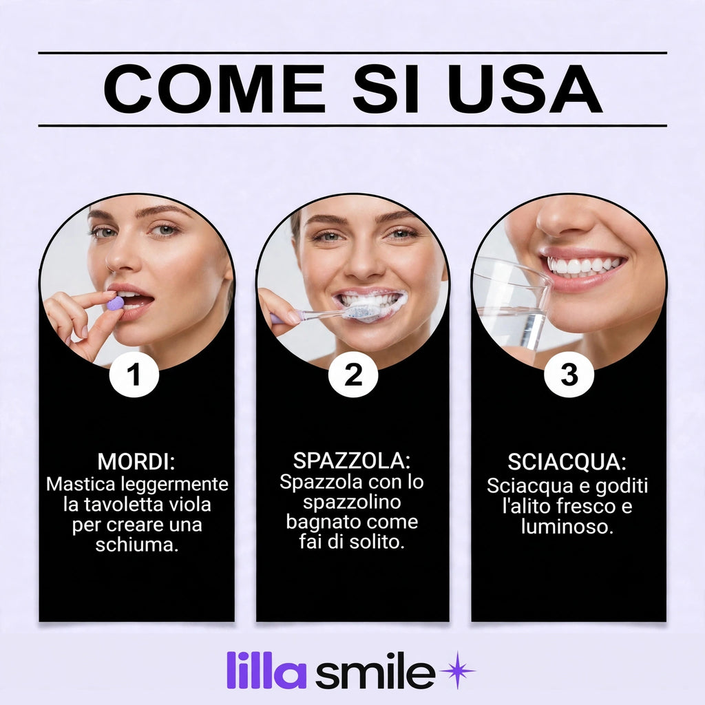 Lilla Smile - Correttore Viola per Sorriso Luminoso