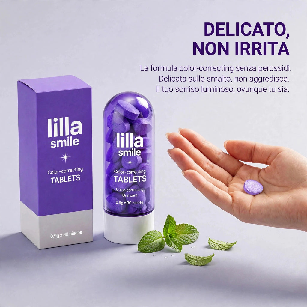Lilla Smile - Correttore Viola per Sorriso Luminoso